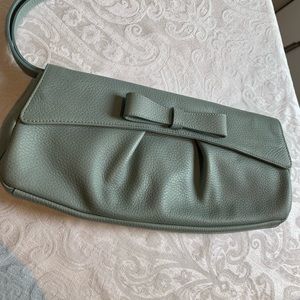 Claudia Firenze leather clutch